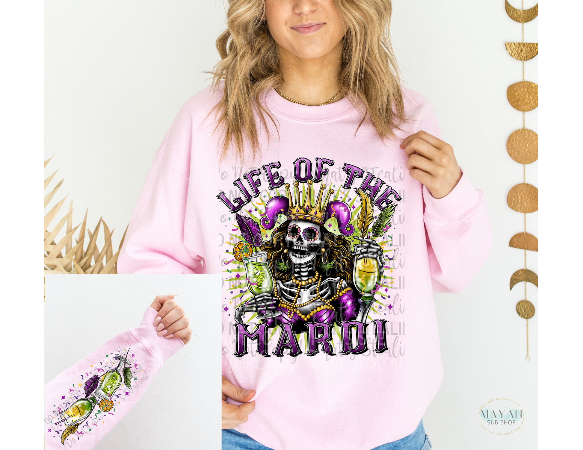 Life Of The Mardi Sweatshirt - Mayan Sub Shop