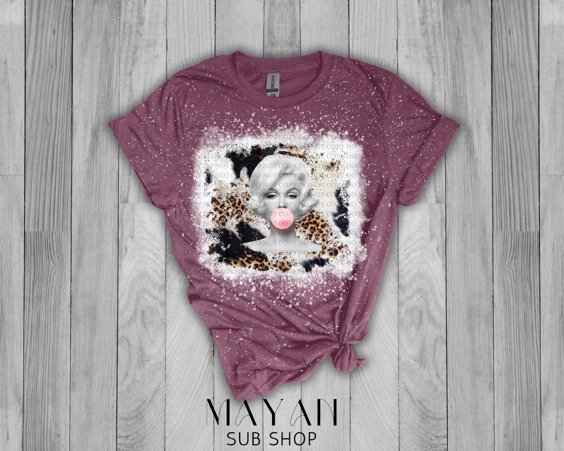 Vintage Marilyn Monroe Bleached Shirt - Mayan Sub Shop