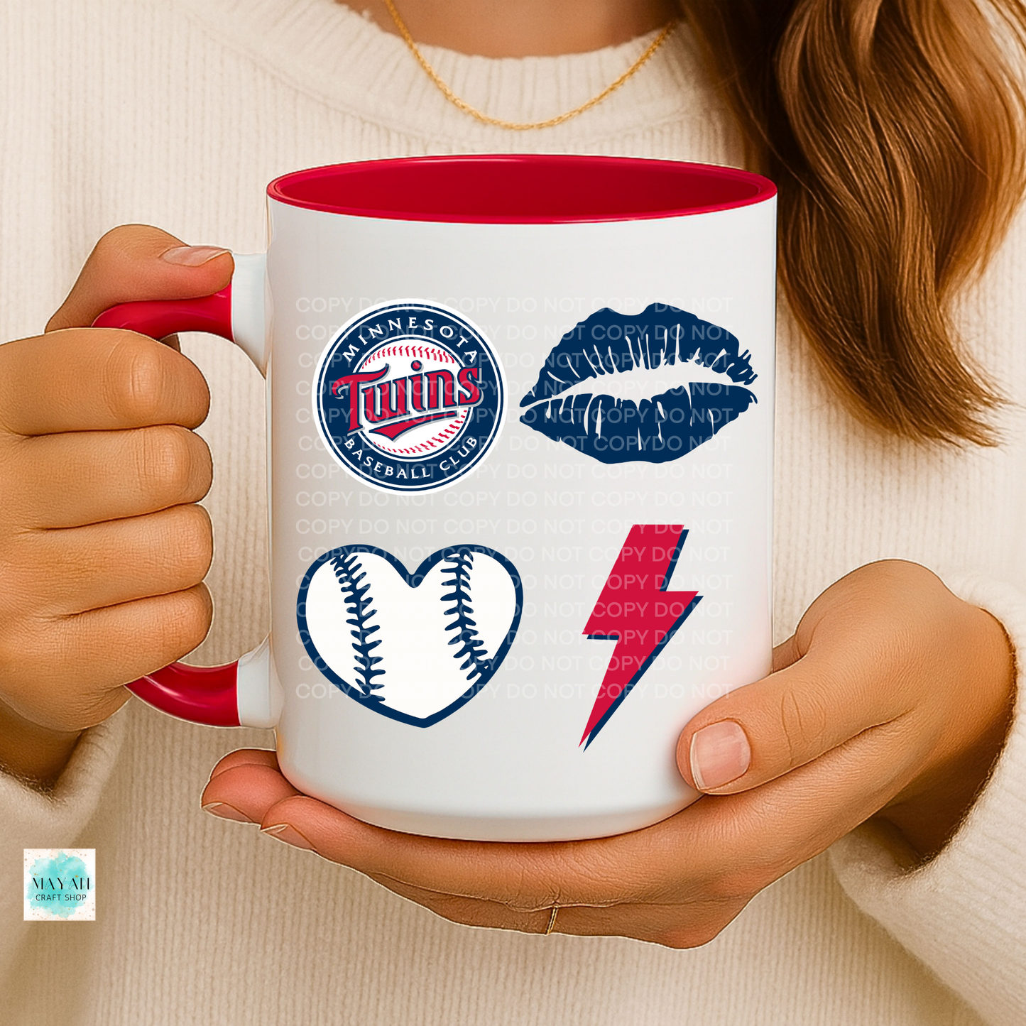 Baseball coffee mug.