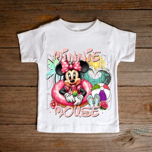 MOuse summer kids shirt. -Mayan Sub Shop