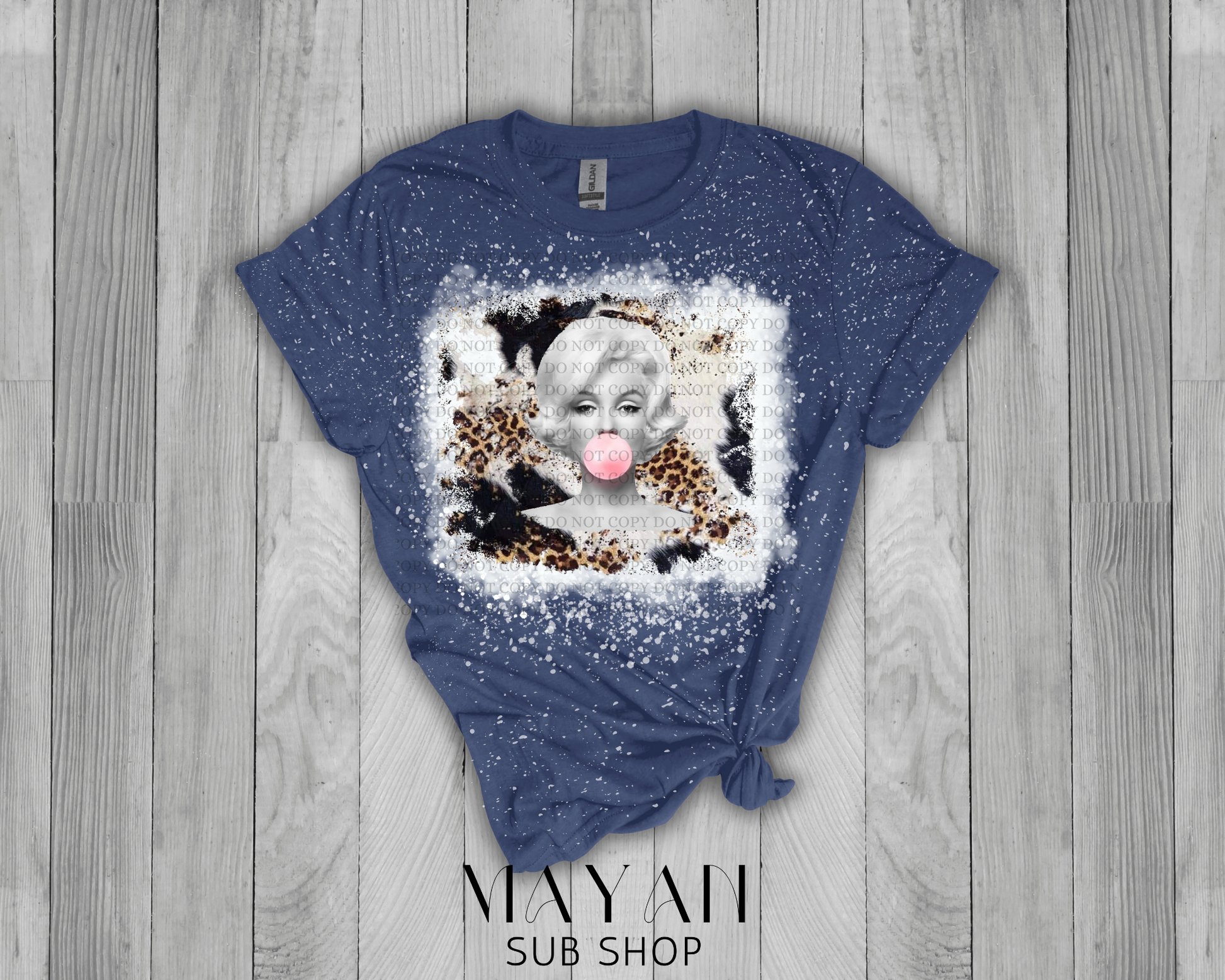 Vintage Marilyn Monroe Bleached Shirt - Mayan Sub Shop