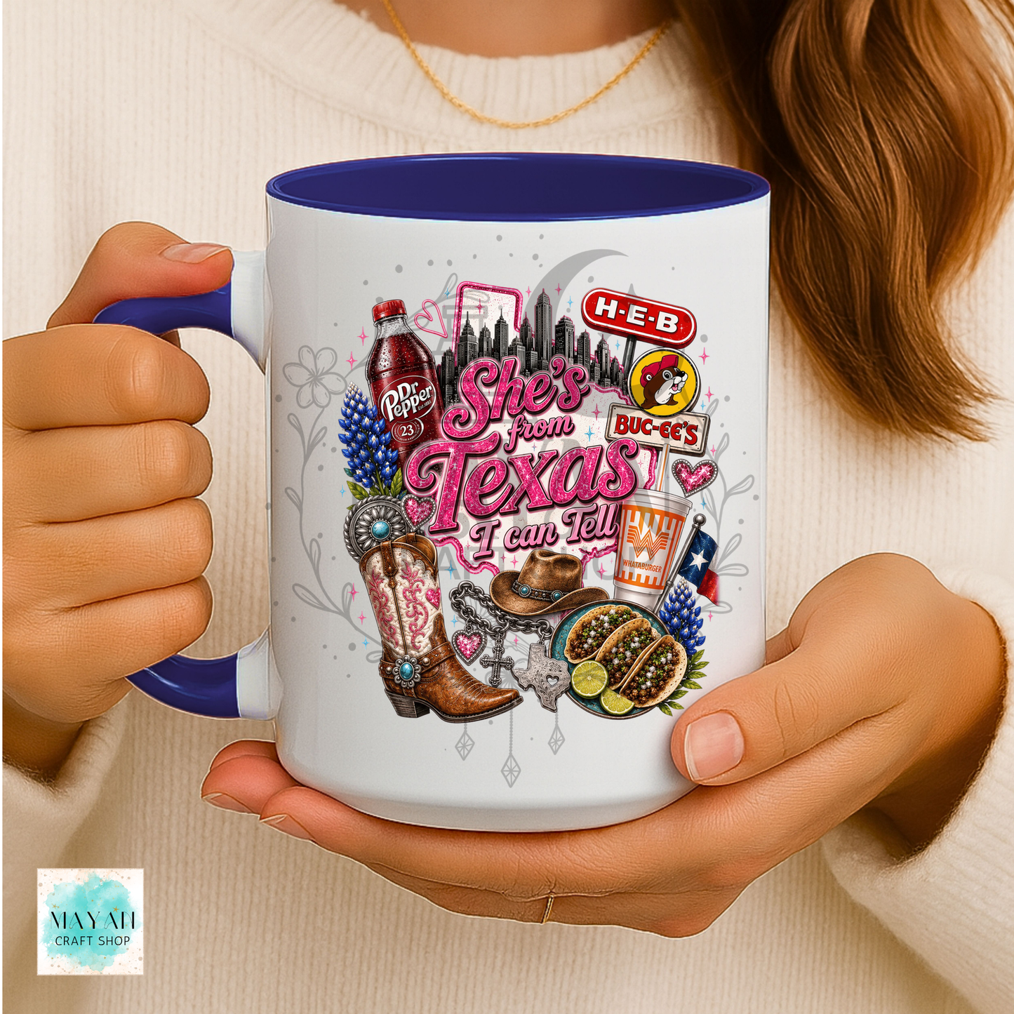 She's From Texas Mug