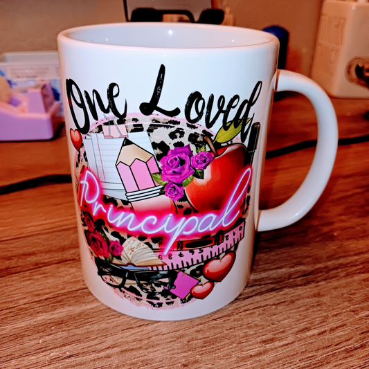 One Loved Principal 15 OZ. Coffee Mug - Mayan Sub Shop