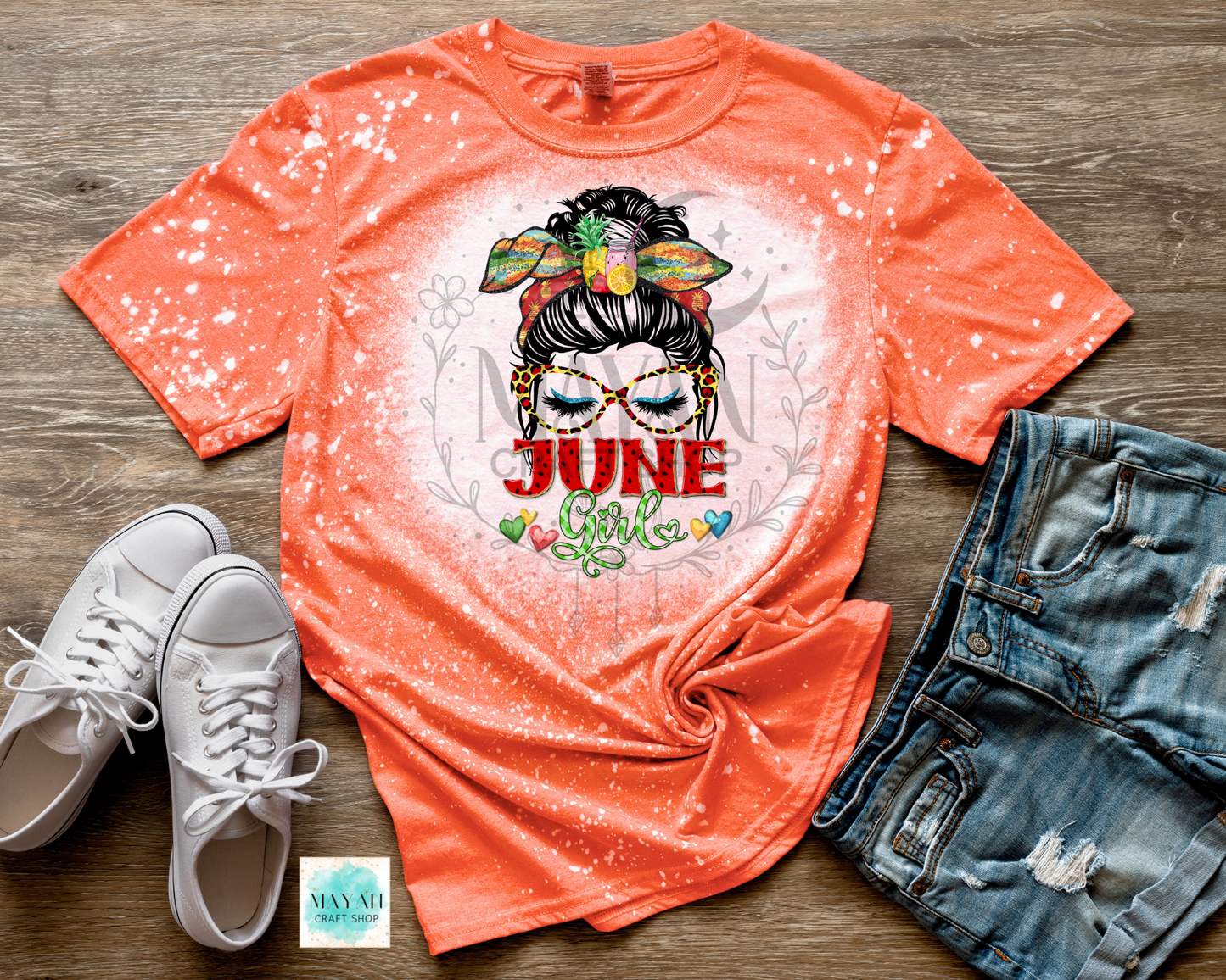 June Girl Bleached Shirt