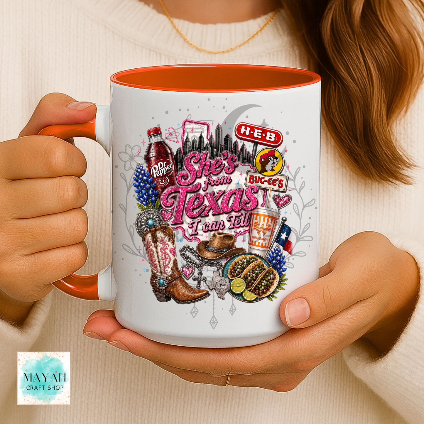 She's From Texas Mug
