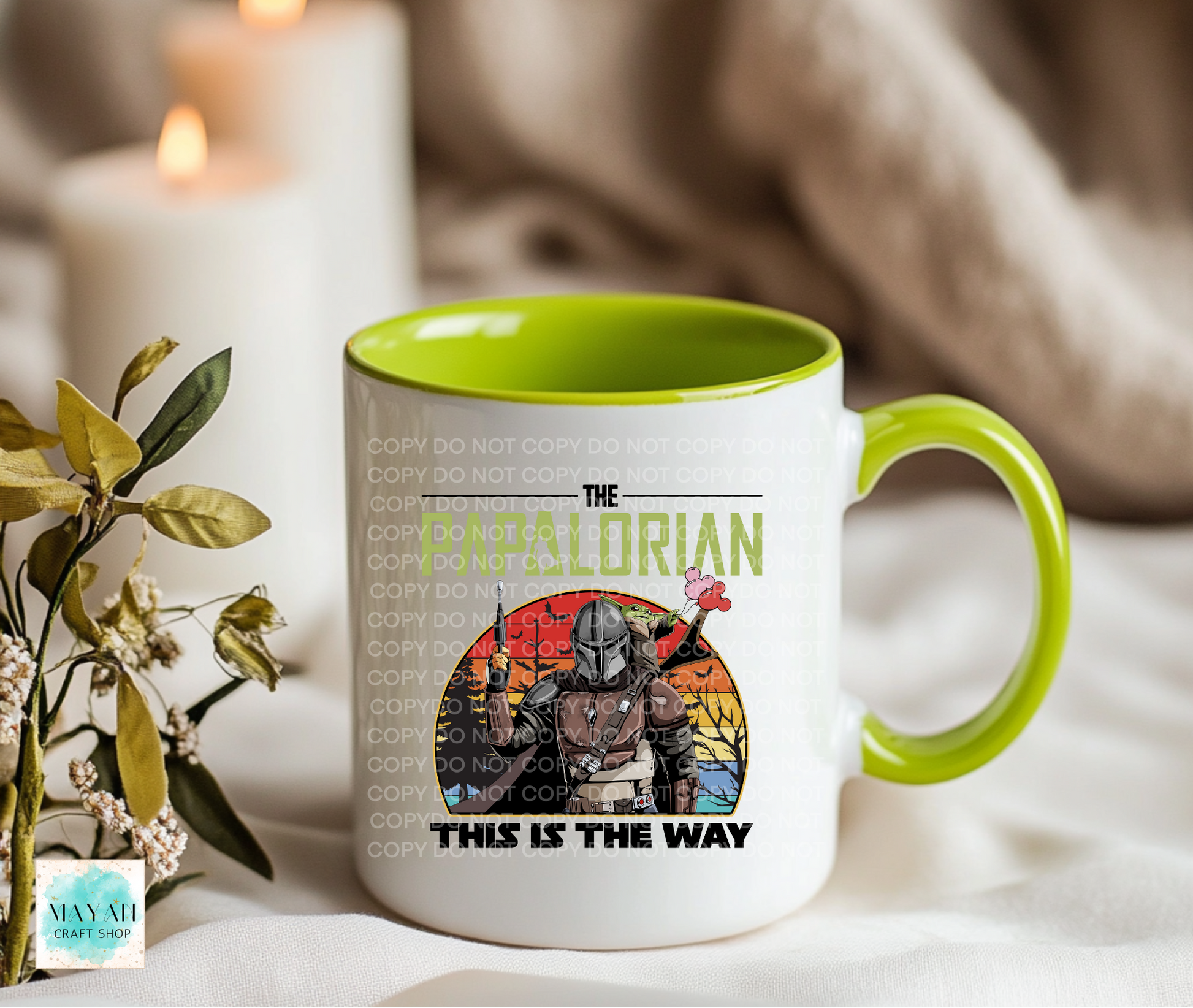 Papaloriam mug. -Mayan Craft Shop
