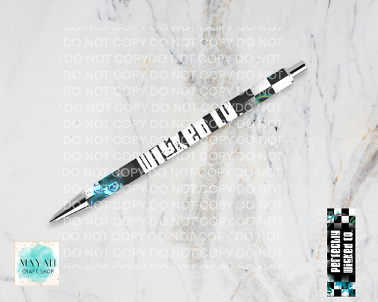Perfectly wicked pen.