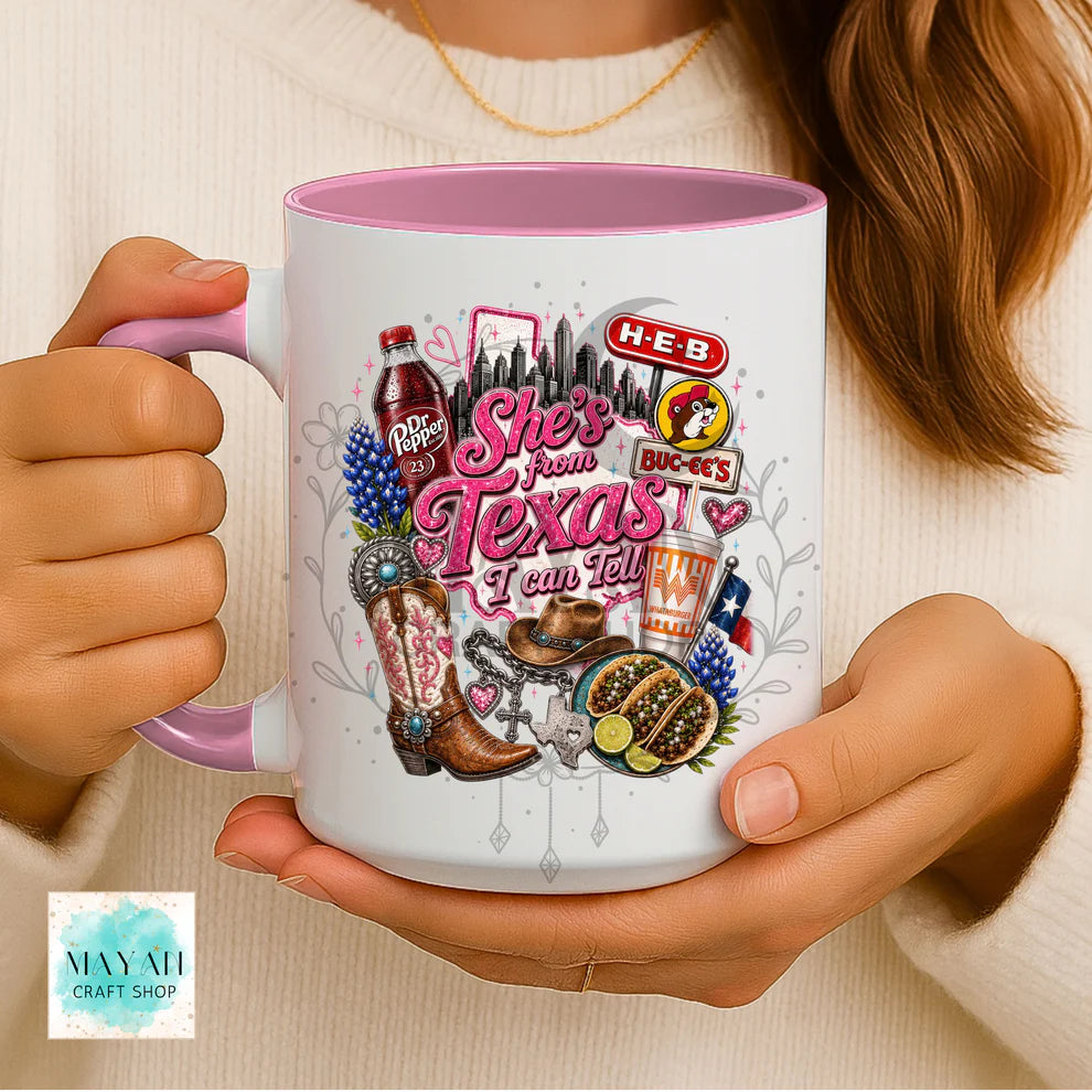 She's from Texas Shirt/Mug Set
