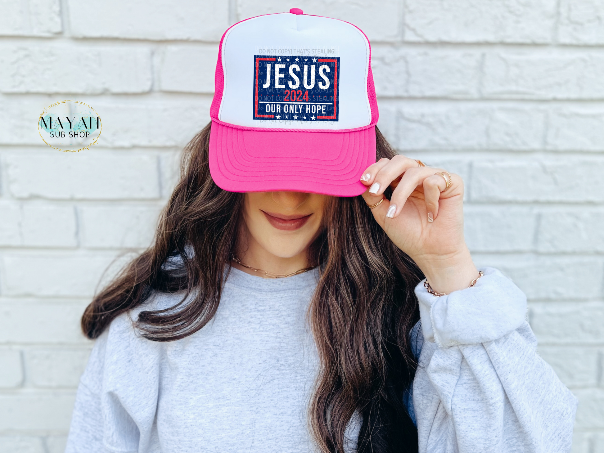 Jesus 2024 Trucker Hat - Mayan Sub Shop