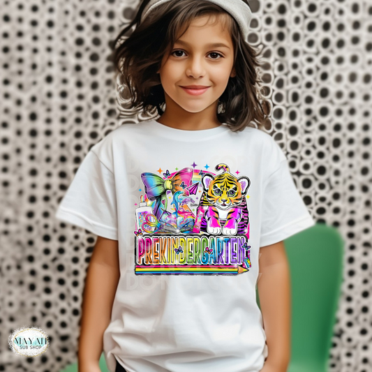 Pre-kinder LF kids shirt. -Mayan Sub Shop