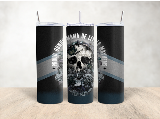 Proud bonus mama 20 oz. skinny tumbler - Mayan Sub Shop