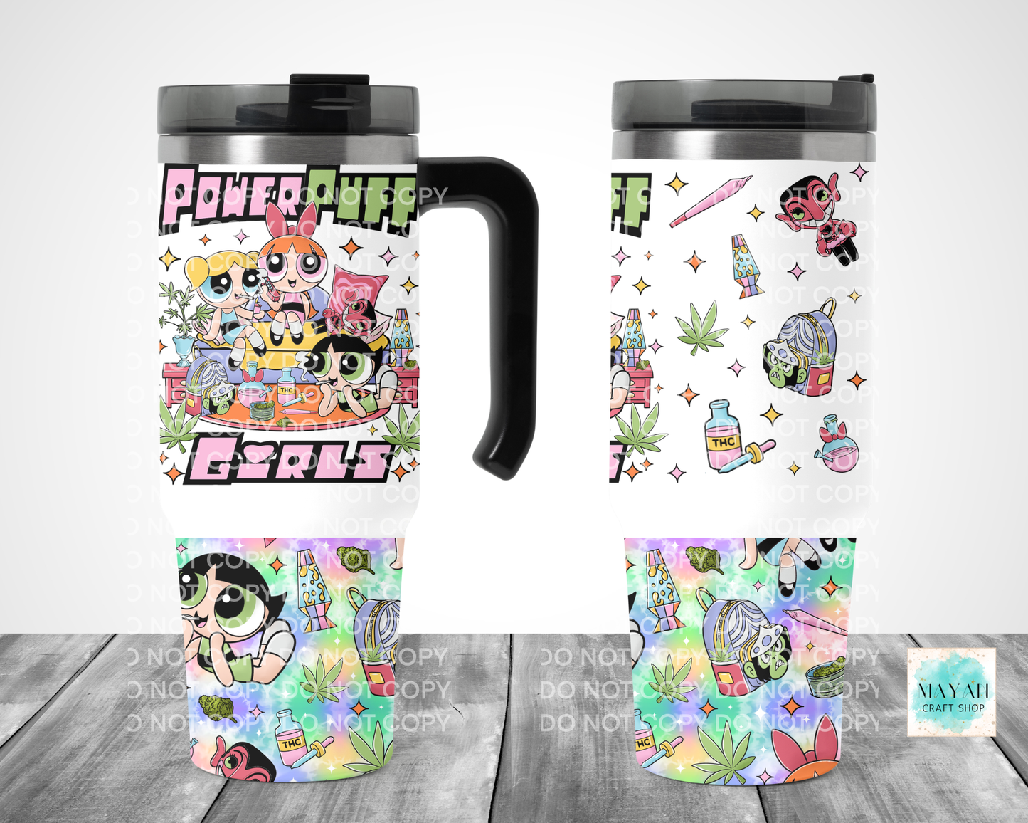 Puff Girls 40 oz. Tumbler