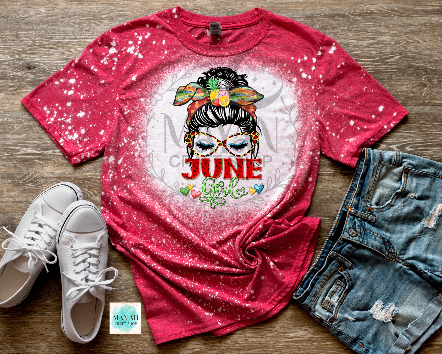 June Girl Bleached Shirt