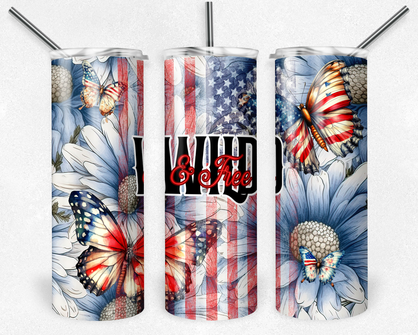 Wild and free tumbler - Mayan Sub Shop