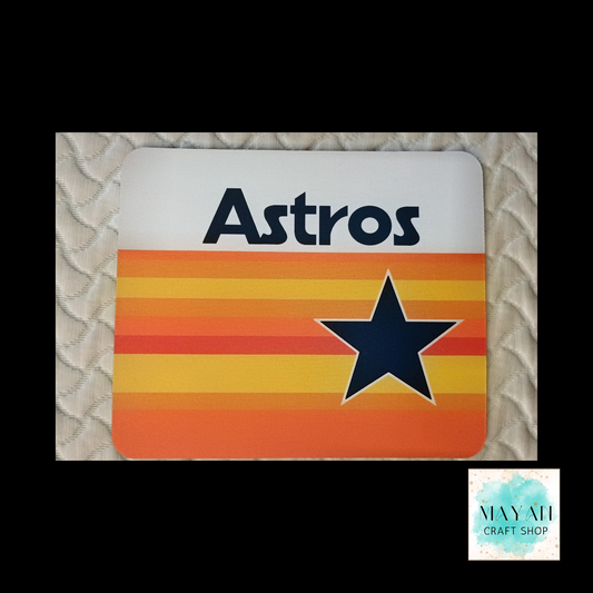 Astros vintage mouse pad - Mayan Craft Shop