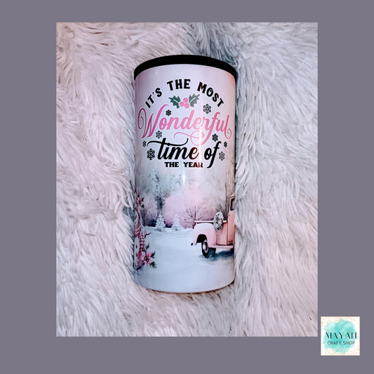Most Wonderful Time Slim Can Cooler