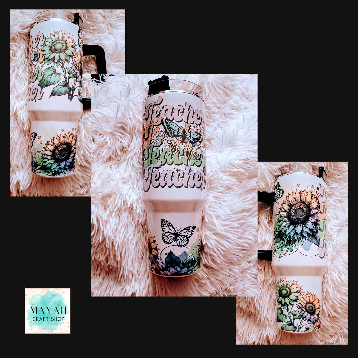 Teacher 40 OZ. Tumbler - Mayan Craft Shop