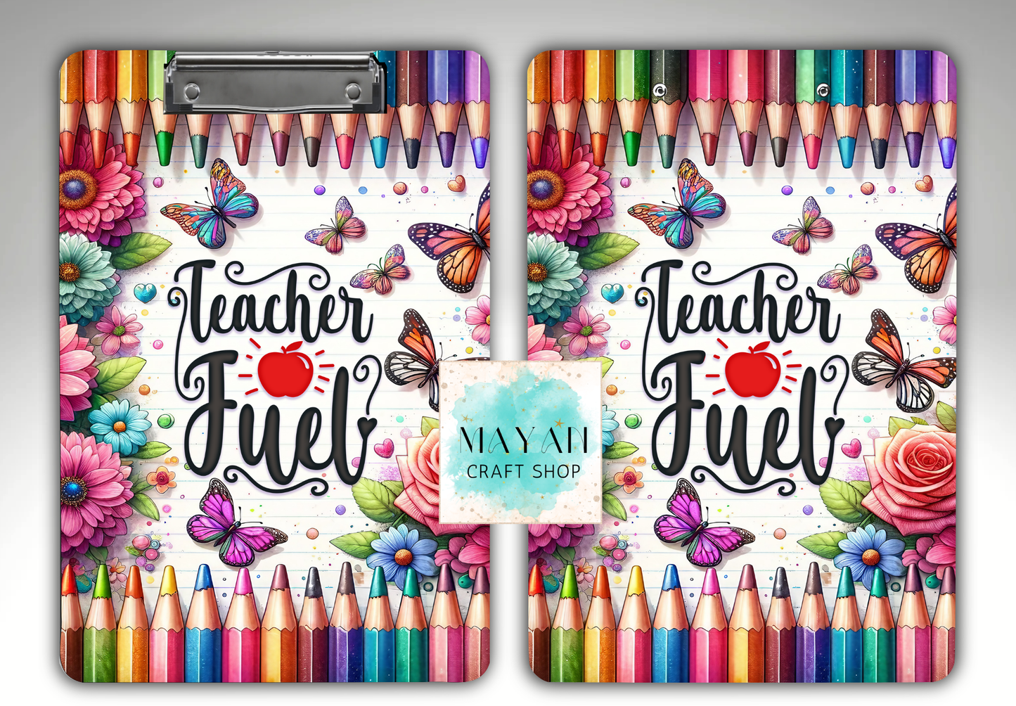 Teacher fuel clipboard.