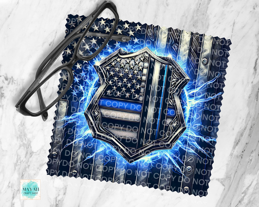 thin blue line lens cloth cleaner.