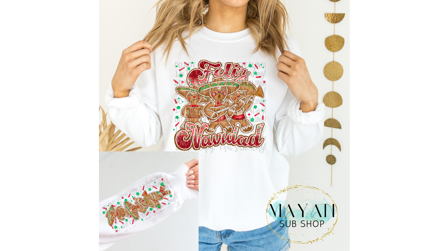 Feliz Navidad Sweatshirt - Mayan Sub Shop