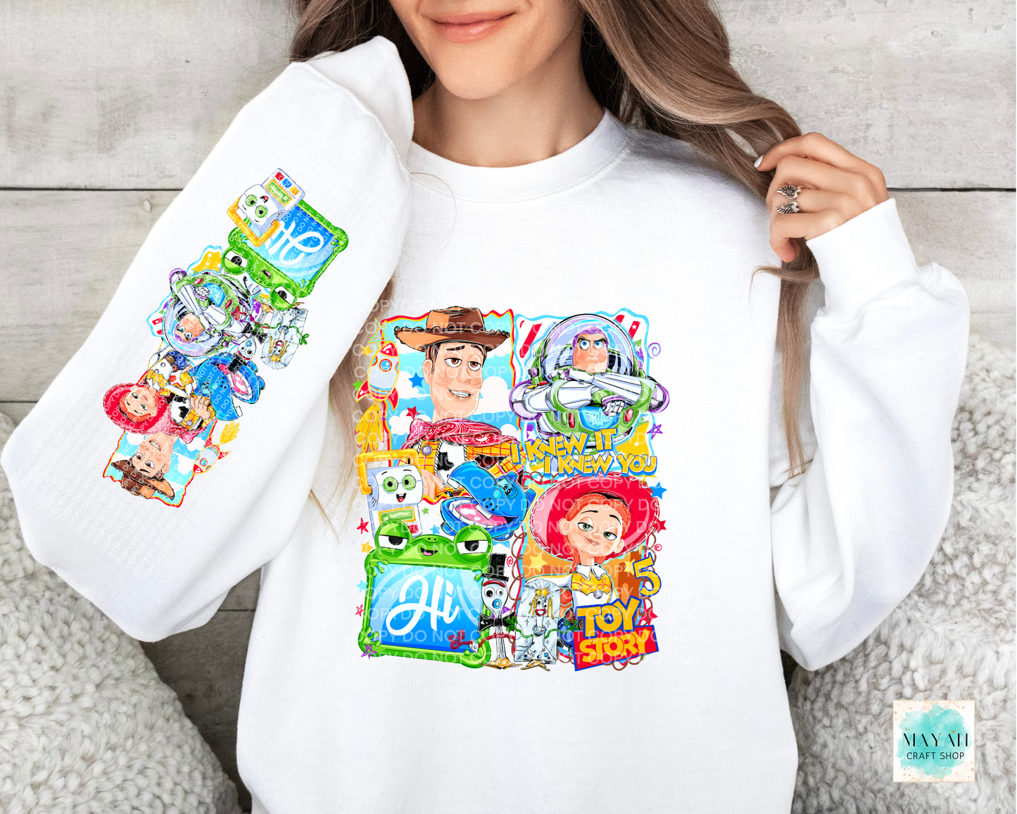 TS 5 Sweatshirt w/ Sleeve Design